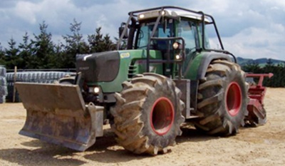 Pneu de tracteur forestier